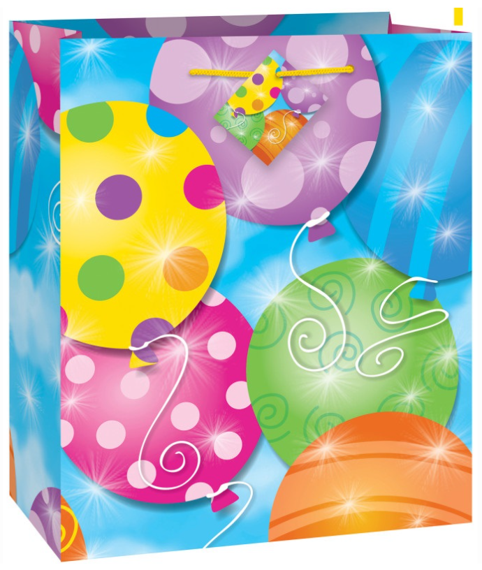 Twinkle Balloons Medium Gift Bag