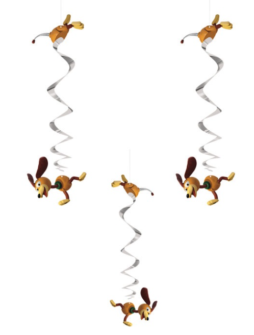 Disney Toy Story 4 Hanging Swirl Decorations 26" 3ct