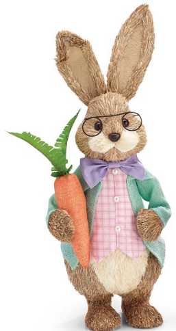 Decor Easter Bunny Couple Assorted