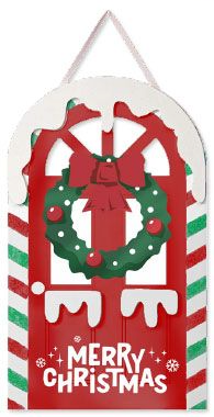 Candy Cane/Sled Sign Assortment