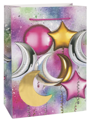 Happy Birthday D Medium Gift Bag - Assorted