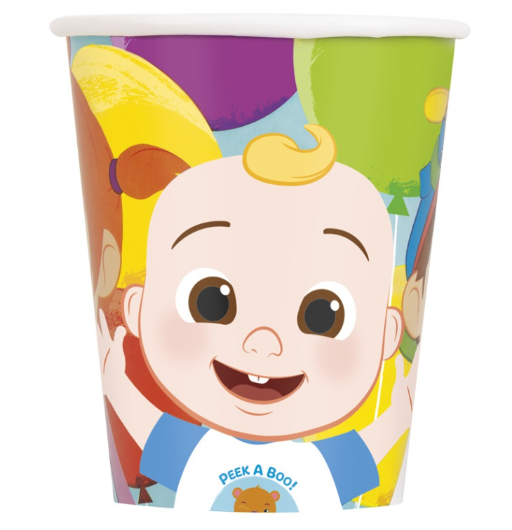 Cocomelon 9oz Paper Cups 8ct