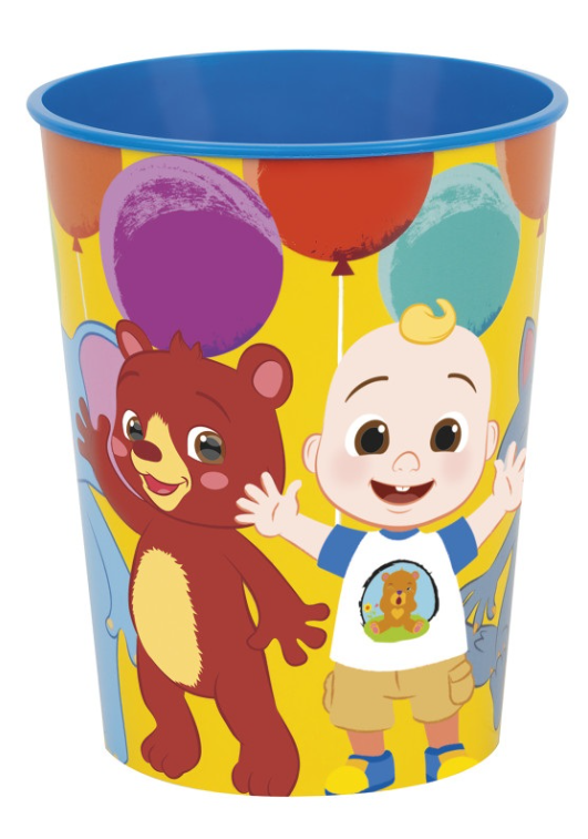 Cocomelon 16oz Plastic Stadium Cup