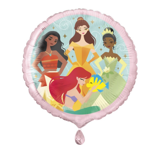 Disney Princess Round Foil Balloon 18" Packaged