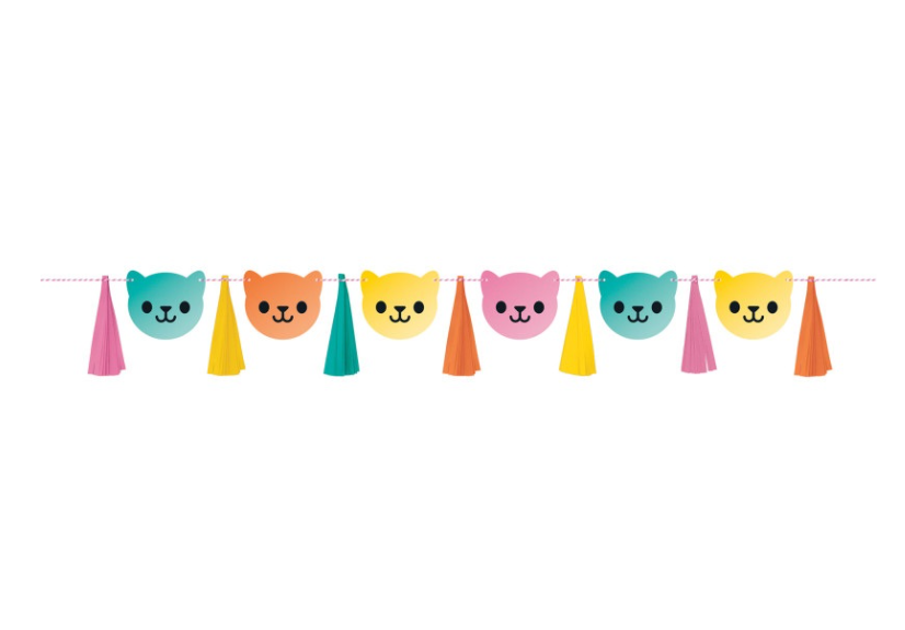 Gabby's Dollhouse Fringe Garland Banner 7 ft