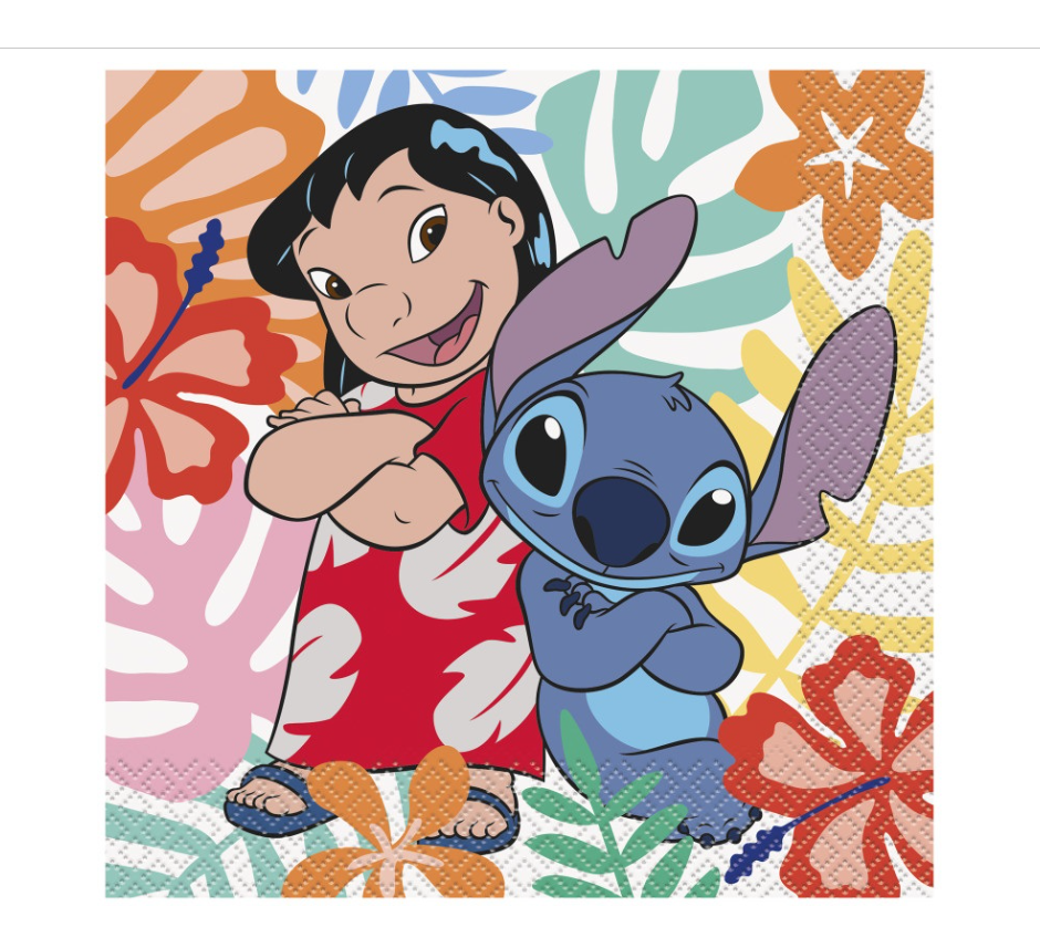 Disney Stitch Luncheon Napkins 16ct