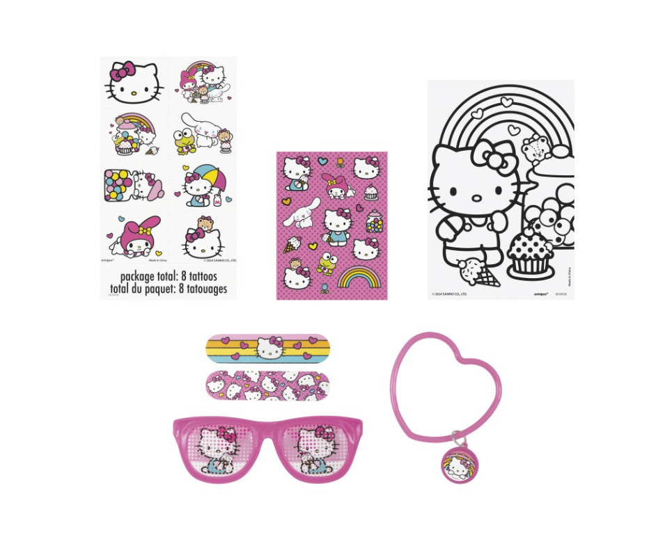 Hello Kitty & Friends Favor Pack 48pc