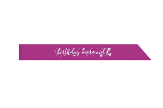 Disney The Little Mermaid Birthday Sash
