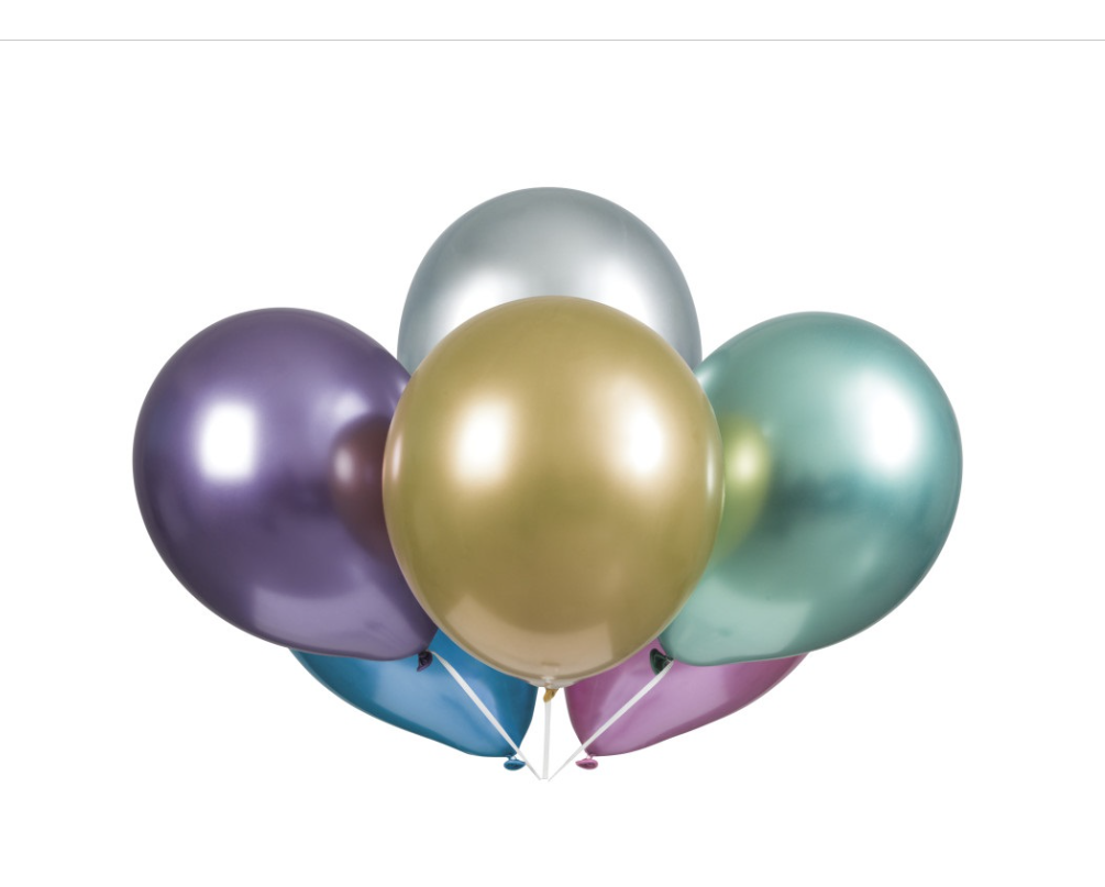 Solid Color Platinum 11" Latex Balloons 25ct - Assorted