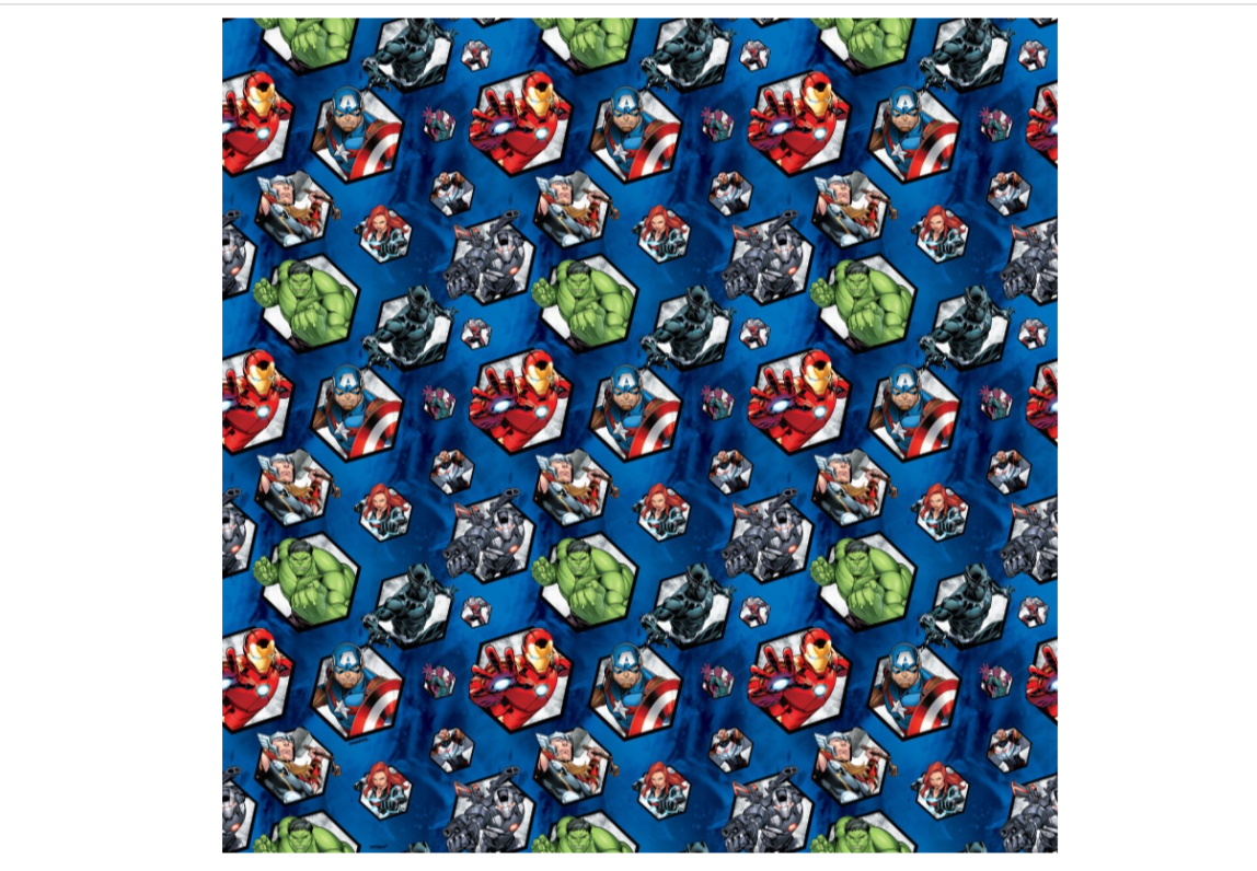 Avengers Gift Wrap