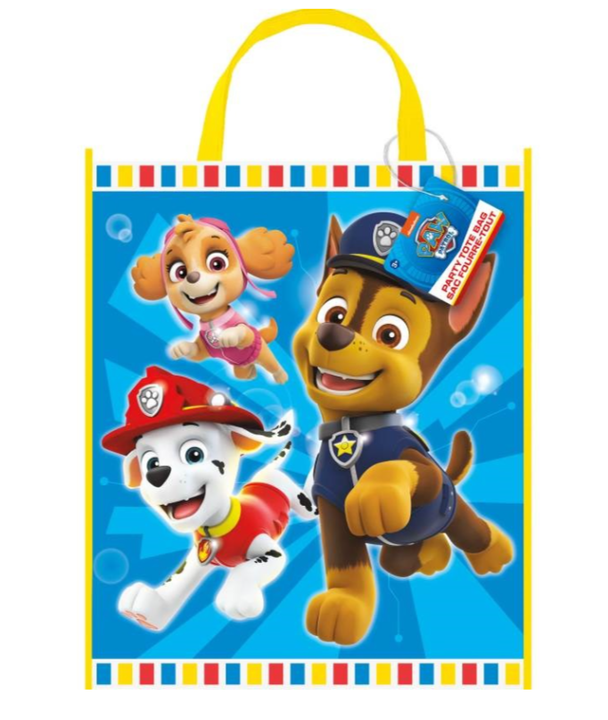 Paw Patrol Tote Bag 13" x 11"