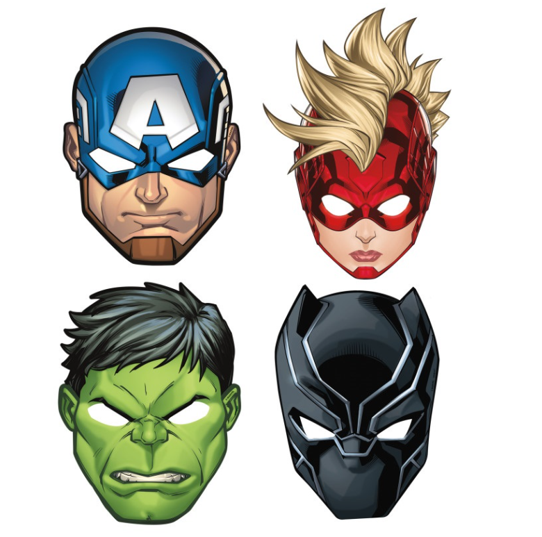 Avengers Masks 8ct