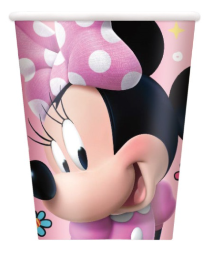 Disney Iconic Minnie Mouse 9oz Paper Cups 8ct