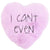 ABG Accessories HOLIDAY: VALENTINES Valentine's Day Can't Even Heart Pillow