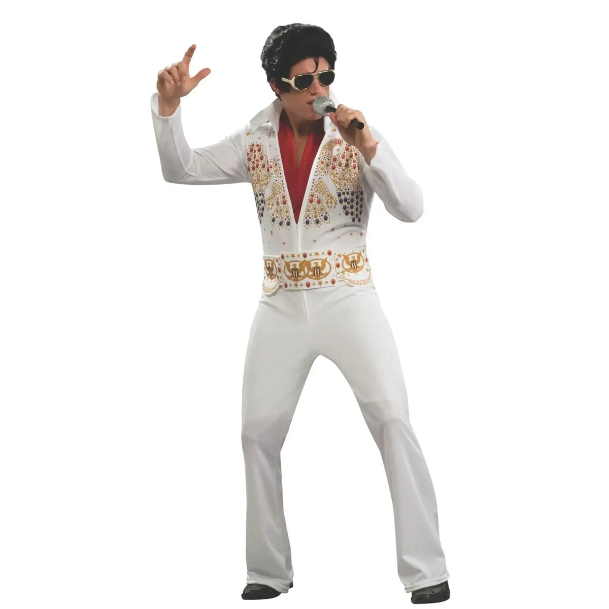 Adult Elvis Eagle Jumpsuit Costume