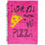 Almar Sales HOLIDAY: VALENTINES I Love You More Than Pizza Notebook Valentine's Day
