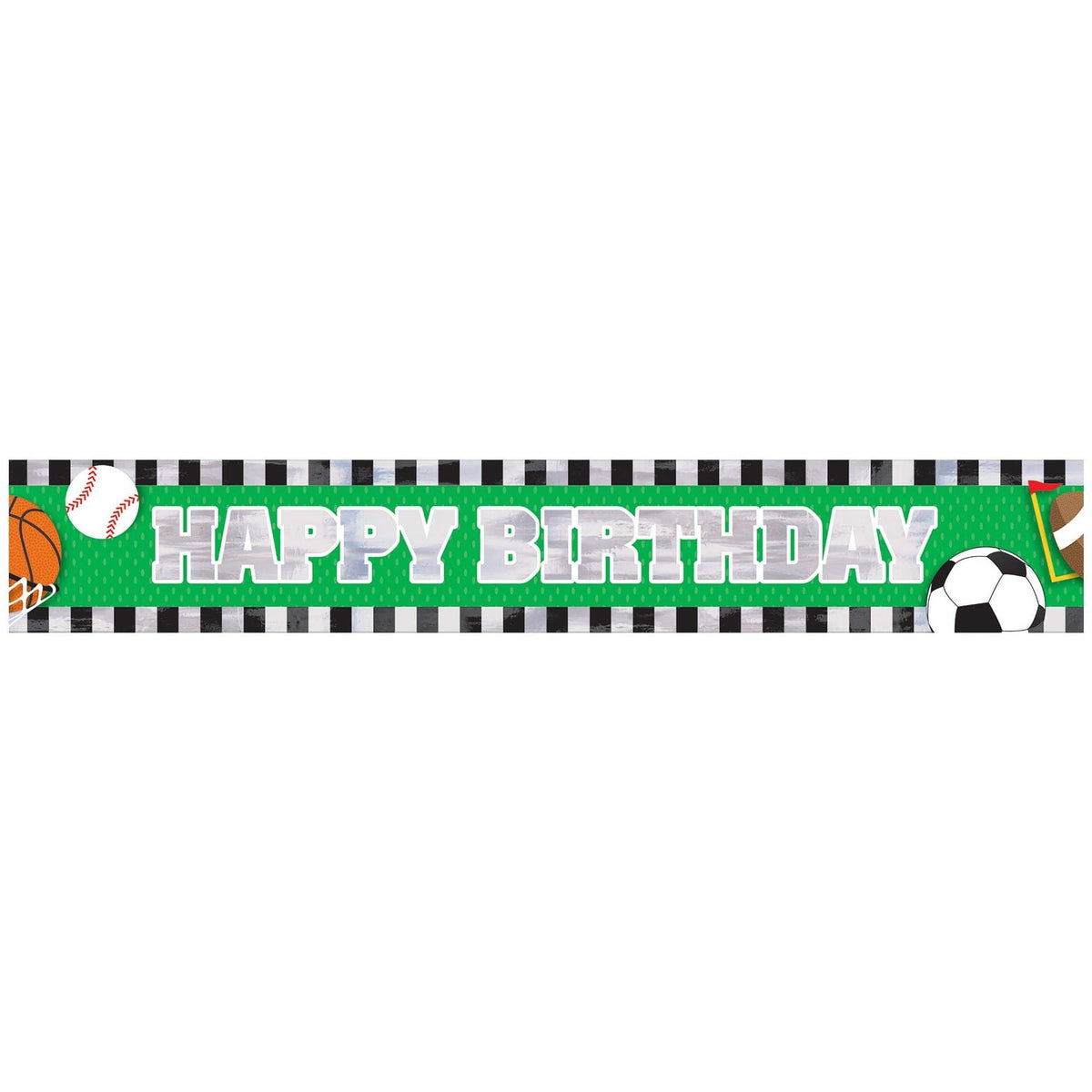 Amscan All Star Birthday Foil Banner