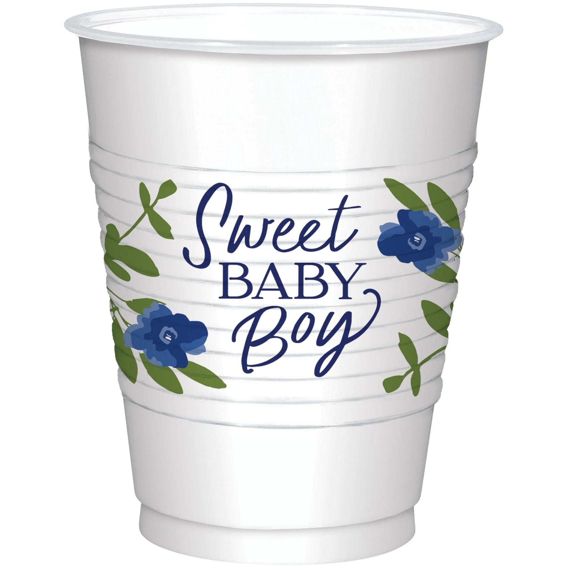 Amscan BABY SHOWER Baby In Bloom Plastic Cups