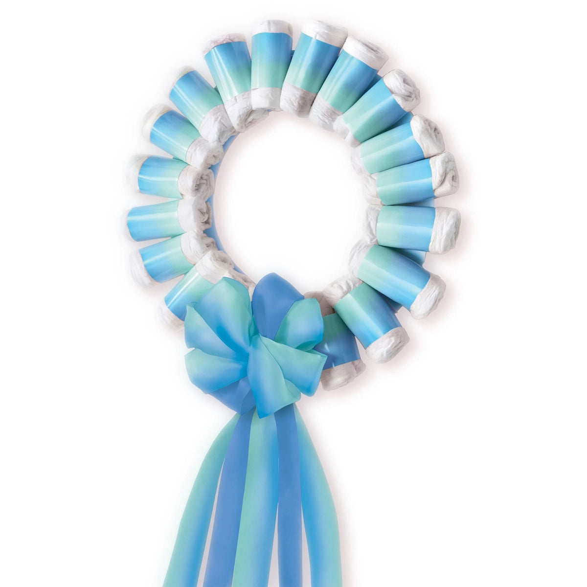 Amscan BABY SHOWER Diaper Wreath Kit- Boy