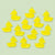 Amscan BABY SHOWER Ducky Baby Shower Favor Charms 12ct