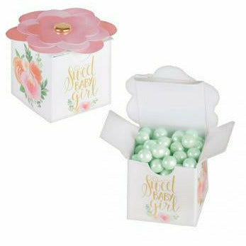 Amscan BABY SHOWER Floral Baby Favor Boxes 8ct
