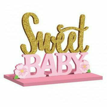 amscan BABY SHOWER Floral Baby Stand Up Sign