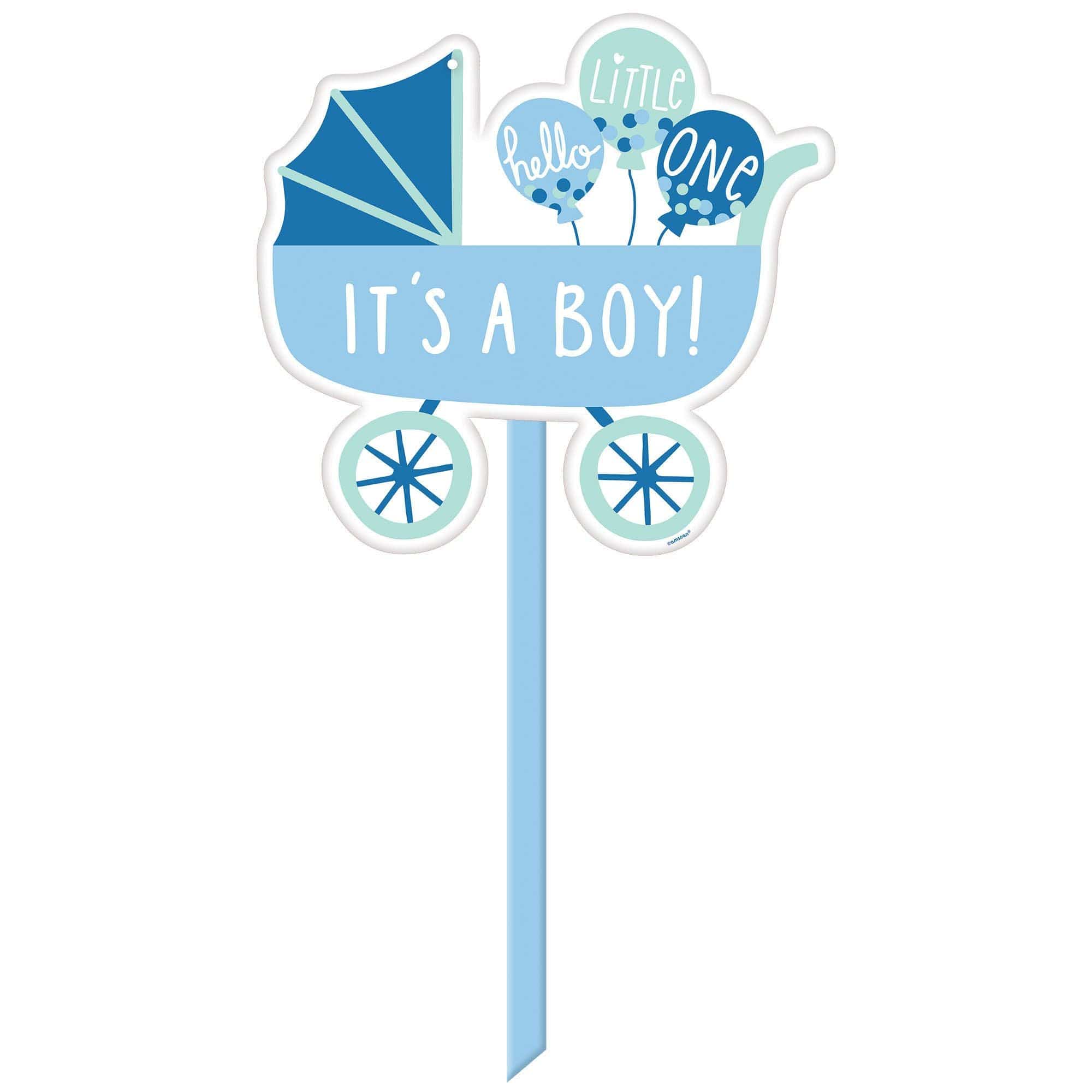 Amscan BABY SHOWER It's A Boy! Baby Yard Sign