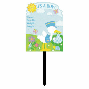 Amscan BABY SHOWER It's A Boy! Bundle of Joy - Giant Yard Sign