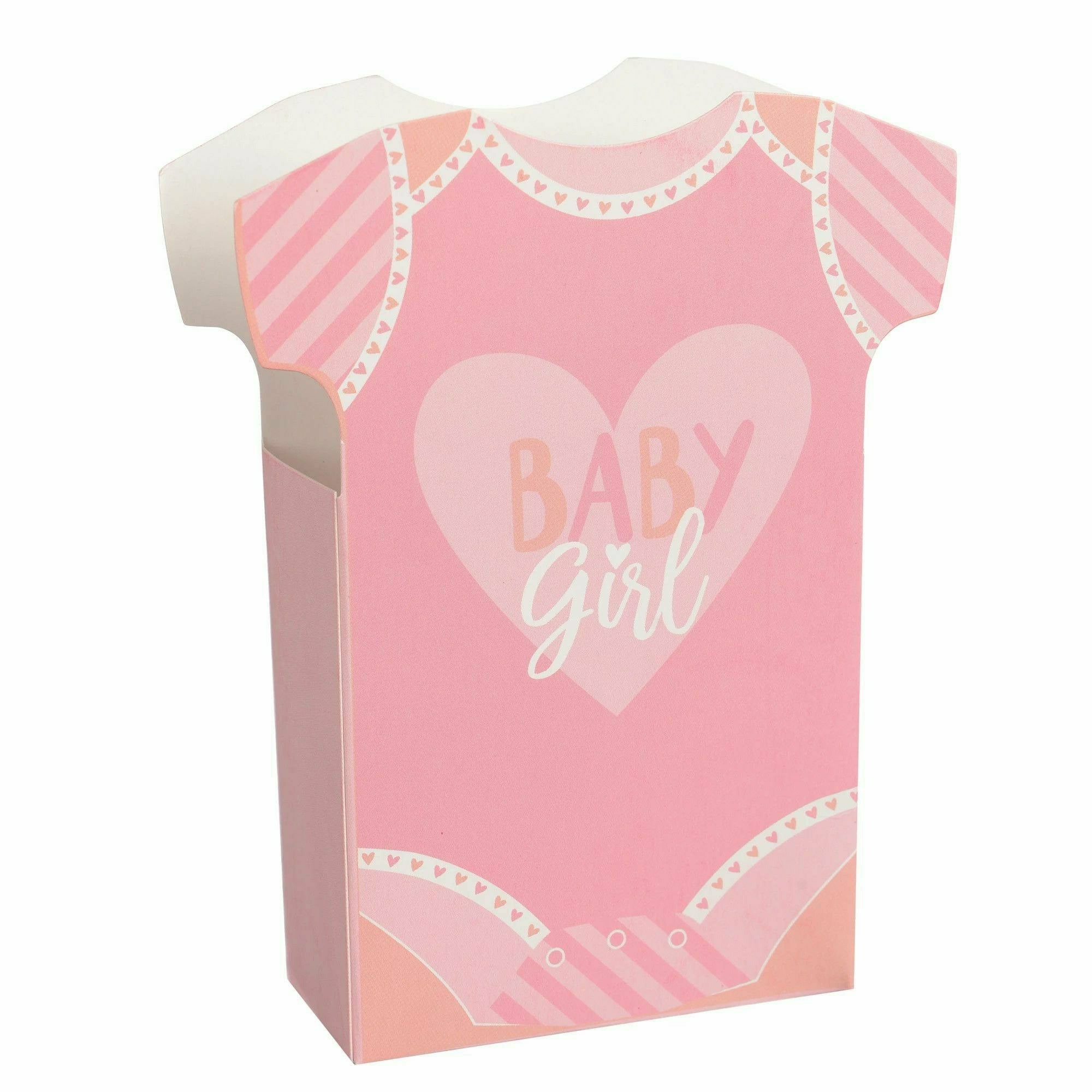 Amscan BABY SHOWER Onesie Paper Container Pink