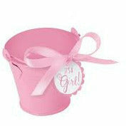 Amscan BABY SHOWER Pink Favor Pail Kit