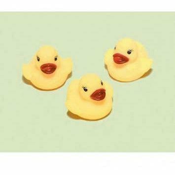 Amscan BABY SHOWER Rubber Ducky Baby Shower Favors 3ct