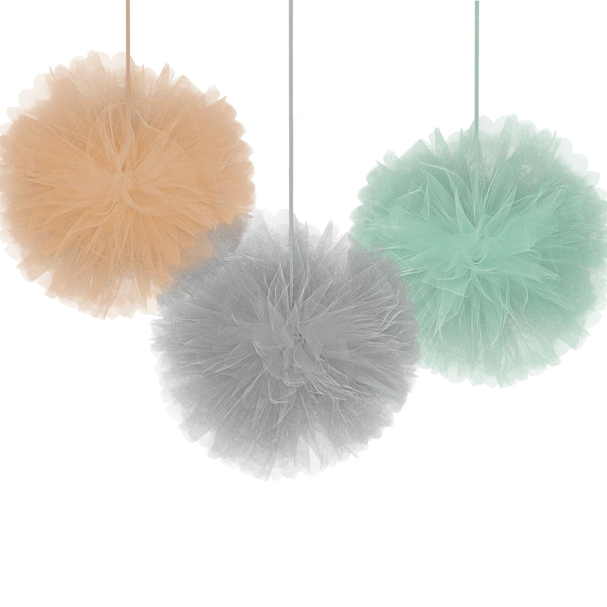Amscan BABY SHOWER Soft Jungle Deluxe Tulle Fluffy Decoration