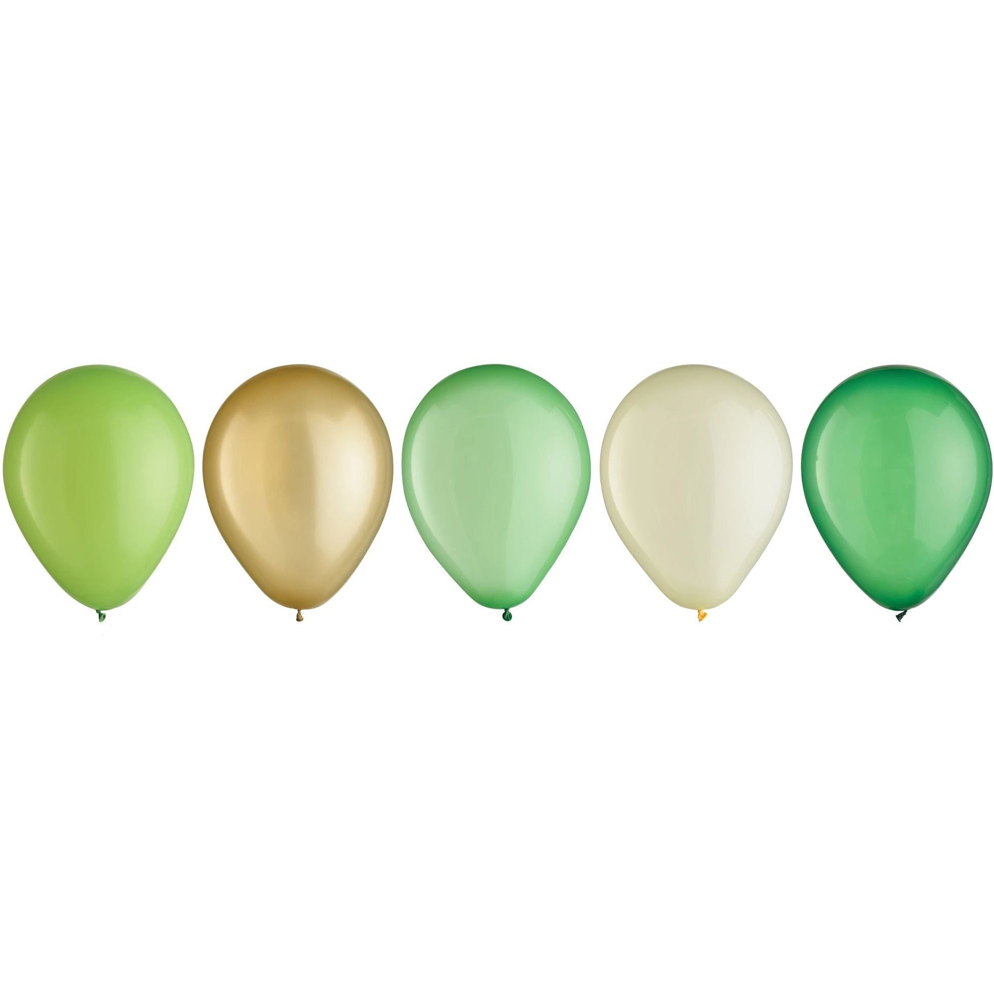 Amscan BALLOONS 11" Latex Balloon Assortment - Natural