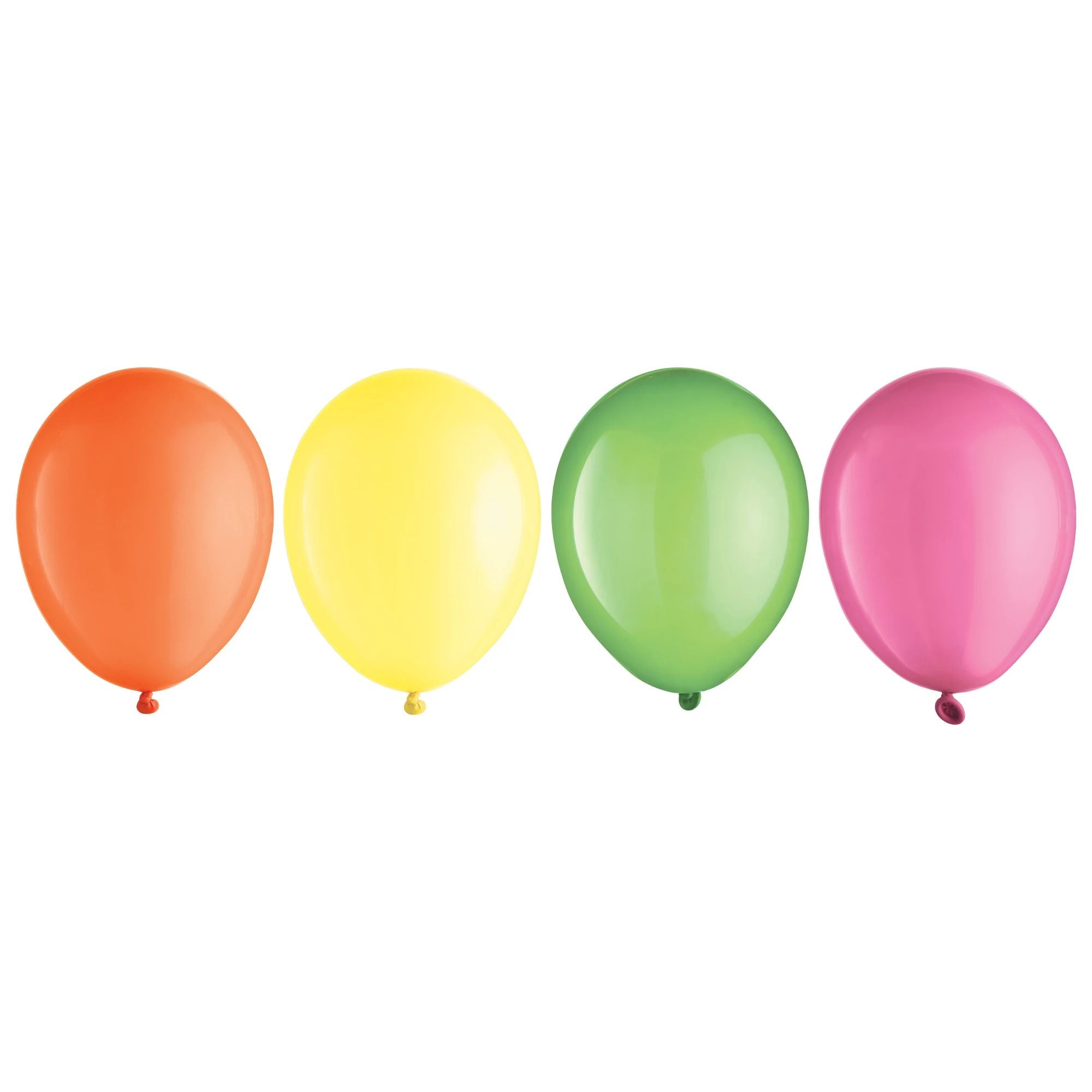 Amscan BALLOONS 5" Latex Balloon Assortment - Neon
