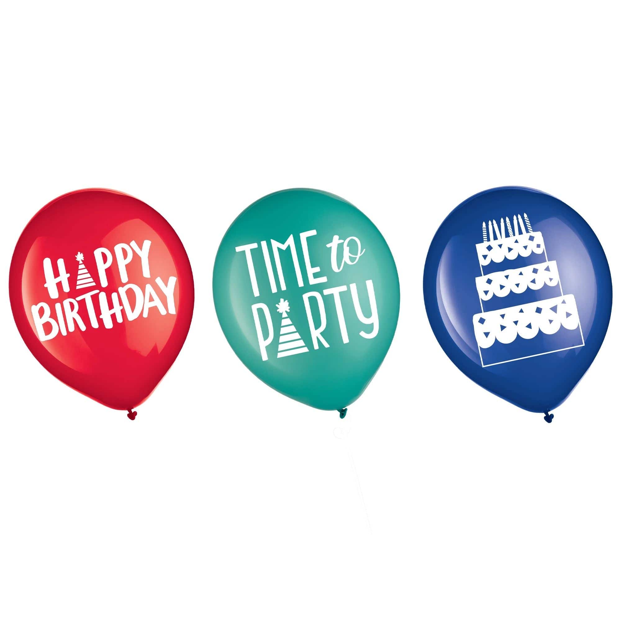 Amscan BALLOONS A Reason To Celebrate Latex Balloons