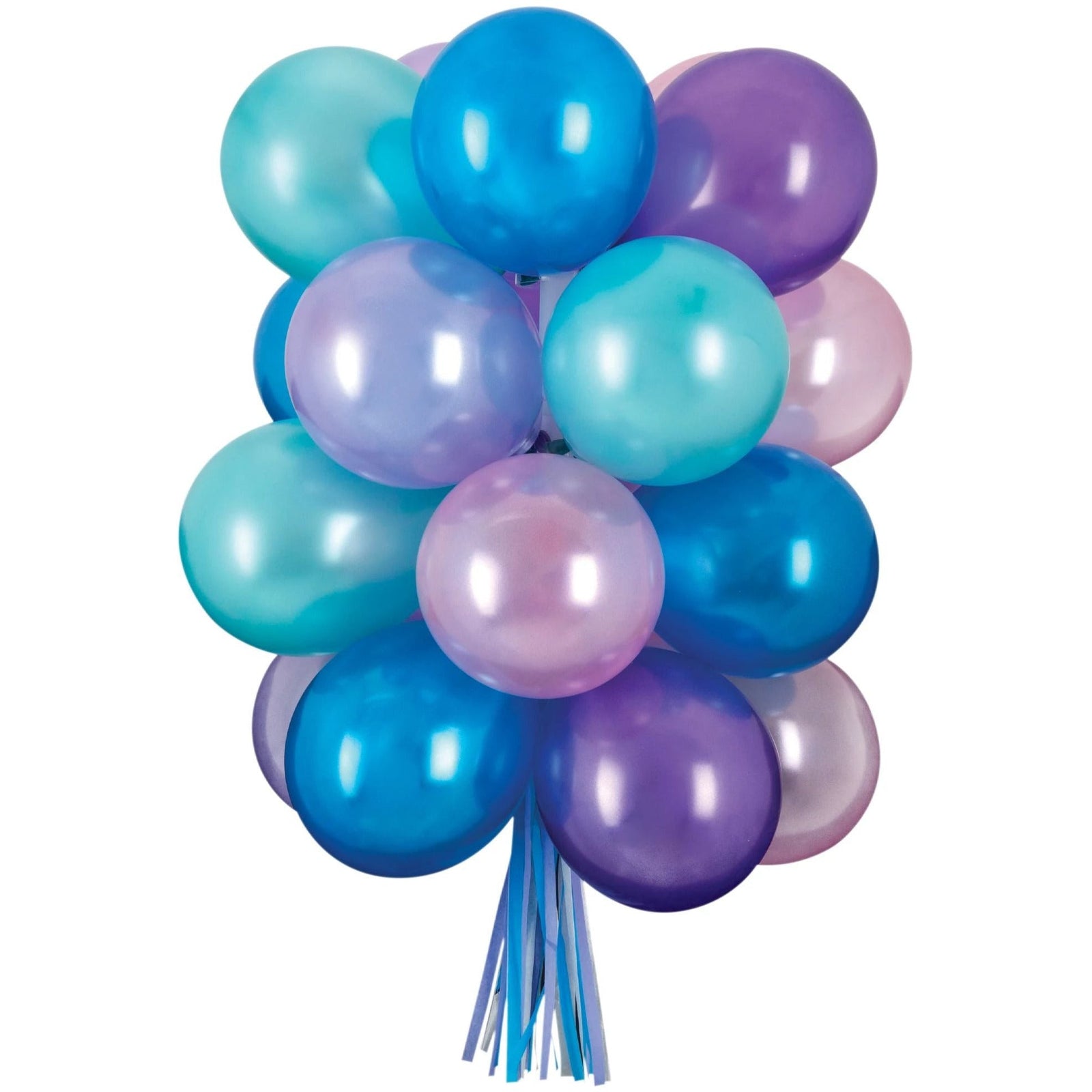 Amscan BALLOONS Air-Filled Chandelier w/ Tassel - Cosmic Pearl