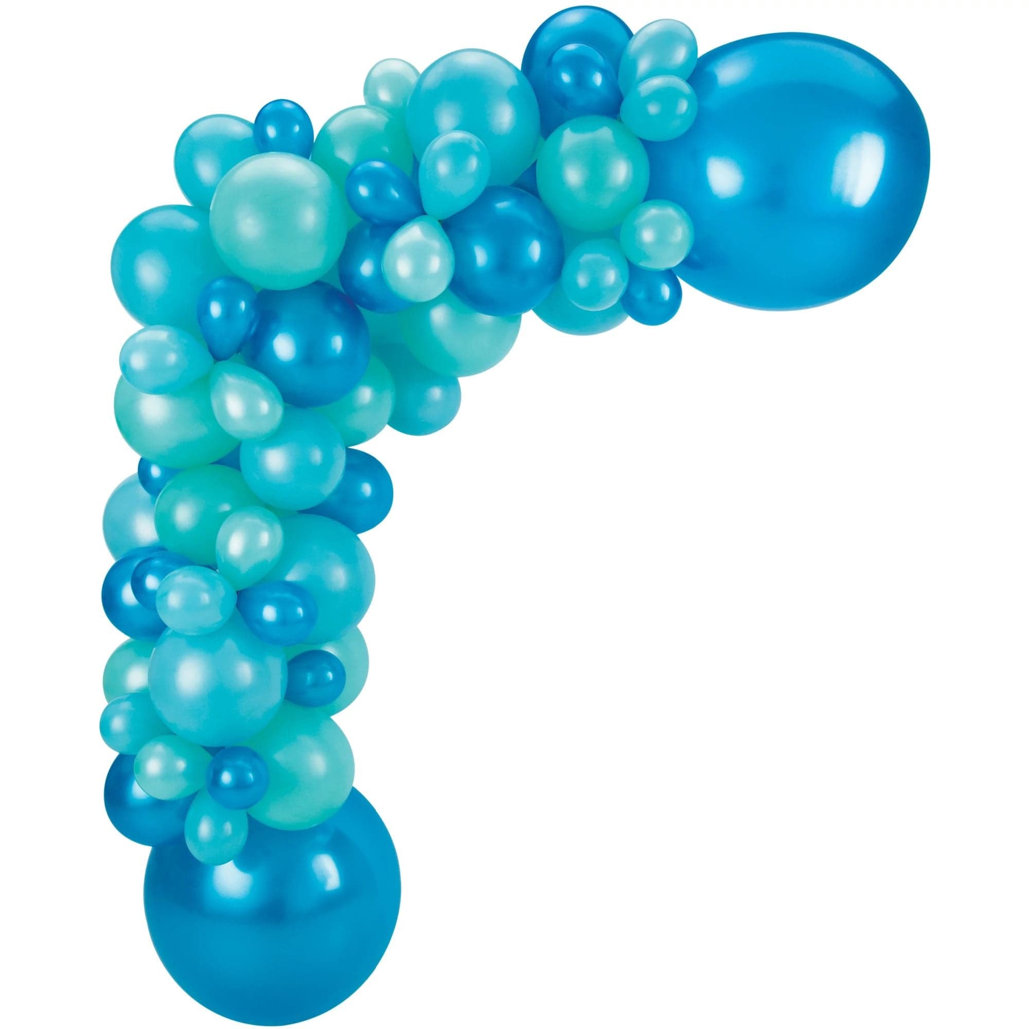 Amscan BALLOONS AIR FILLED GARLAND Aqua Balloon Garland Kit