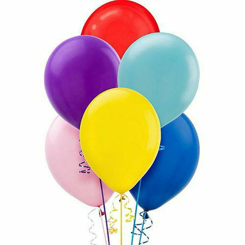 Amscan BALLOONS Assorted Pearl Latex Balloons 15ct, 12in