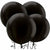 Amscan BALLOONS Black Latex Balloons 4ct, 24"
