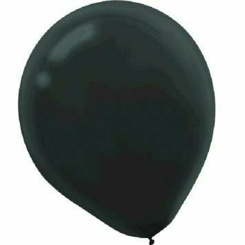 Amscan BALLOONS Black Latex Balloons - Packaged, 50 ct.