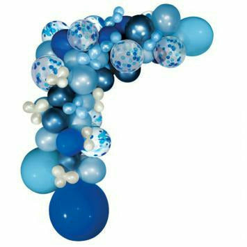 Amscan BALLOONS Blue Balloon Garland Kit