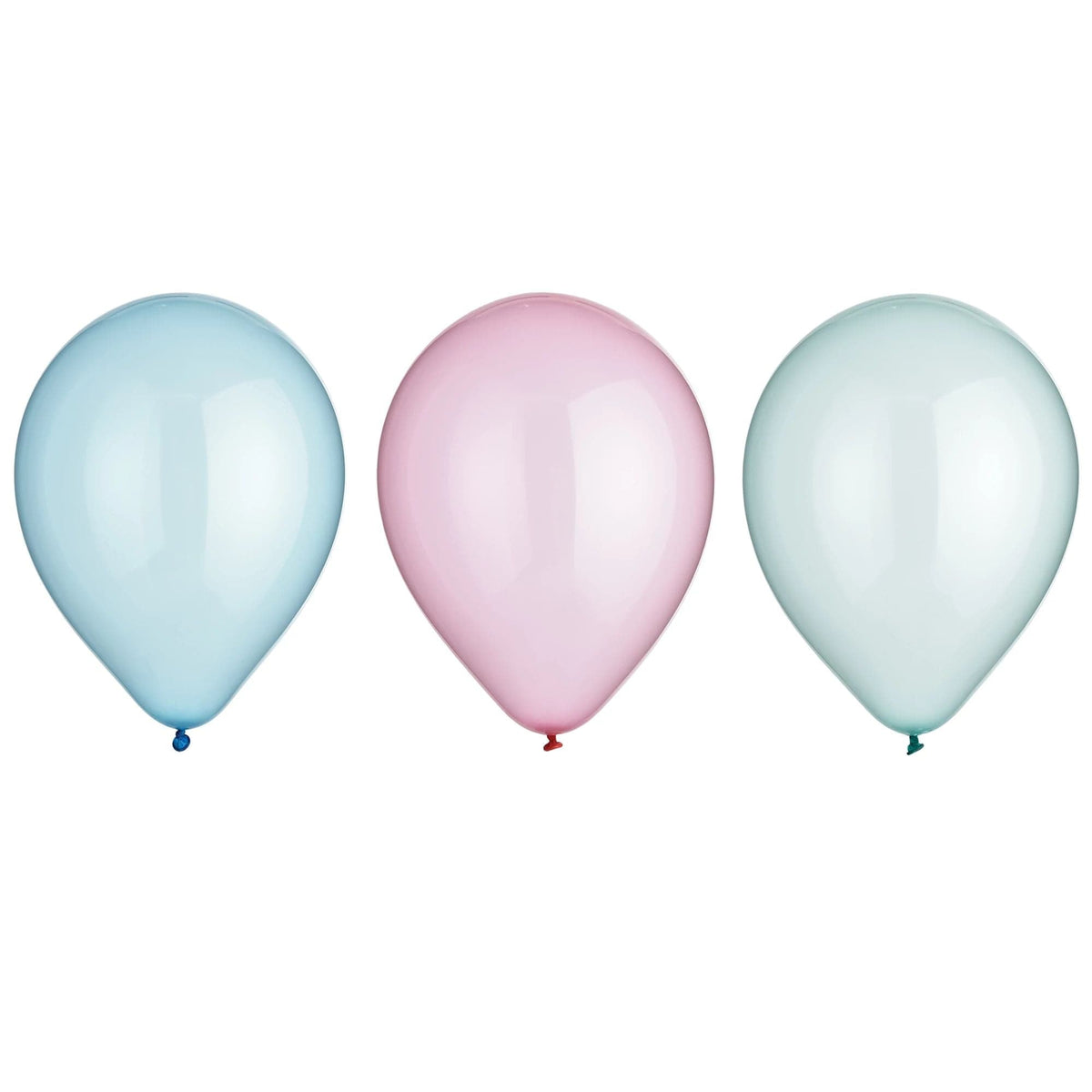 Amscan BALLOONS Bulk Clear Droplets Latex Balloon - Assorted