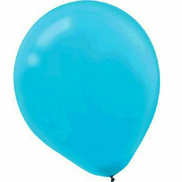 Amscan BALLOONS Caribbean Blue Latex Balloons - Packaged, 50 ct