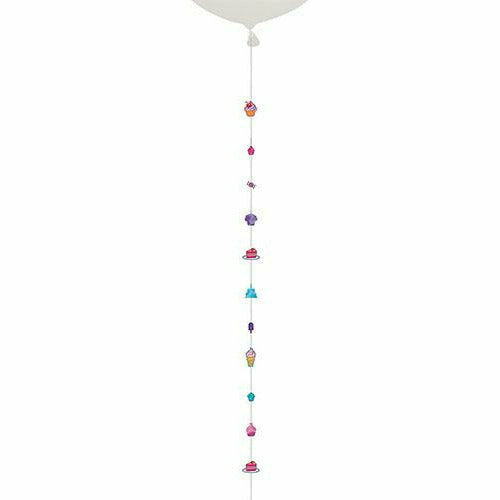BALLOON TASSEL TAILS 6 Balloon Tails, Balloon Weight & Instructions NEW!