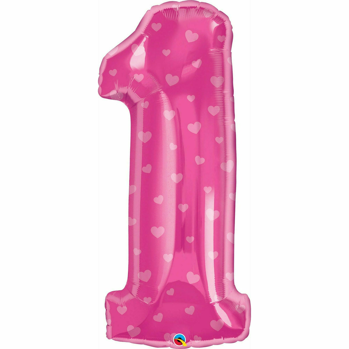 Amscan BALLOONS F003 #1 PINK FOIL