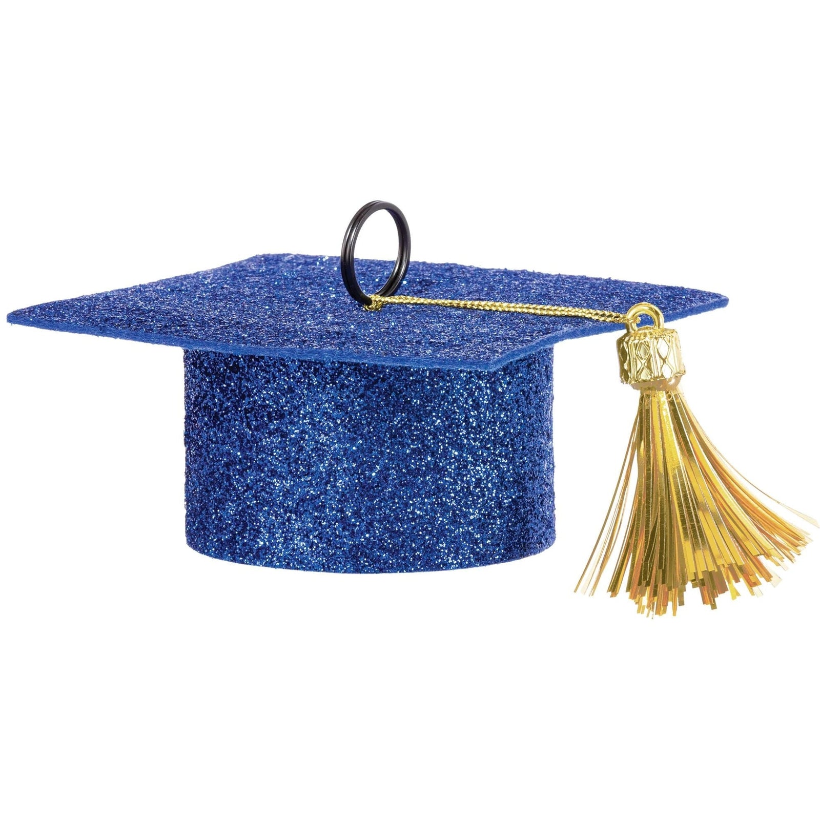 Amscan BALLOONS Felt Grad Cap Balloon Weight - Blue