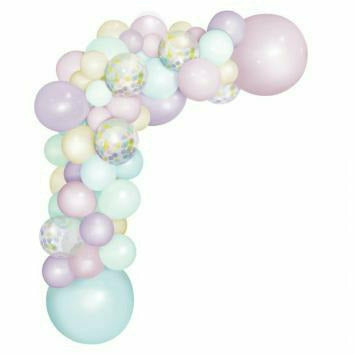 Amscan BALLOONS GALRAND KIT Pastel Macaroons Balloon Garland Kit