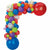 Amscan BALLOONS GARLAND KIT Balloon Garland Kit - Rainbow