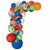 Amscan BALLOONS Garland Kit Multi Color Balloon Garland Kit