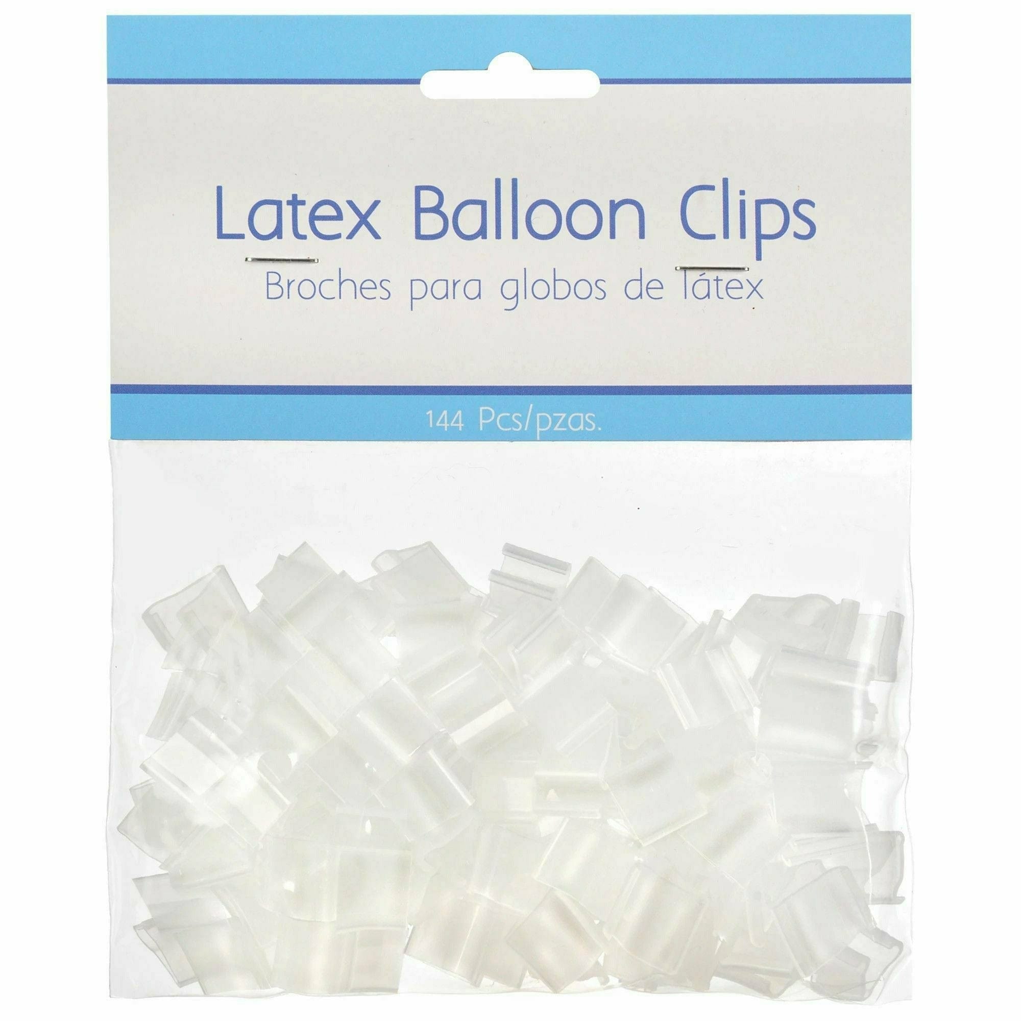 Amscan BALLOONS Latex Balloon Plastic Clips, 144ct